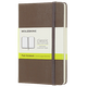 Block Moleskine Hard Pocket olinjerad brun 0 thumbnail