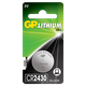Knappcellsbatteri GP Litium CR2430 0 thumbnail